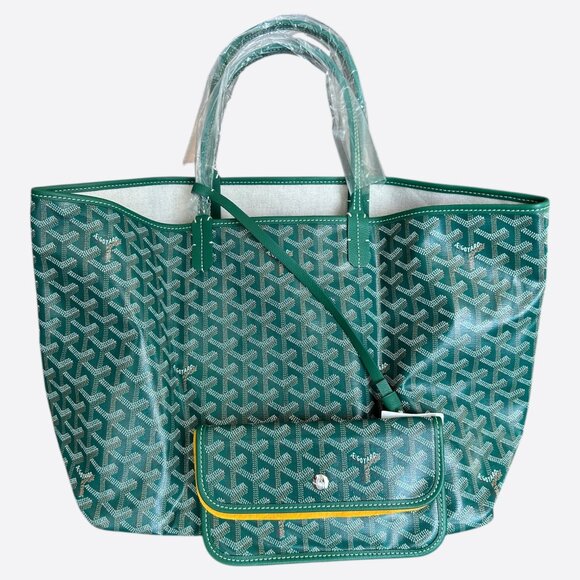 Goyard Handbags - Goyard Green St. Louis Tote Bag